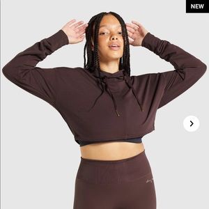 Whitney Simmons recovery hoodie Cherry chocolate